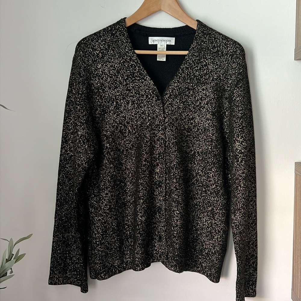 Jones New York Wool Cardigan